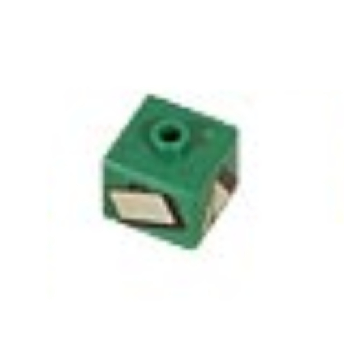 Lego Pen Bead, Square with Tent Print