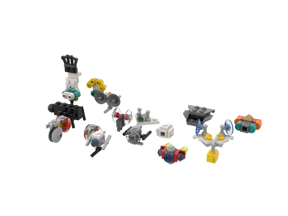 Lego nano models