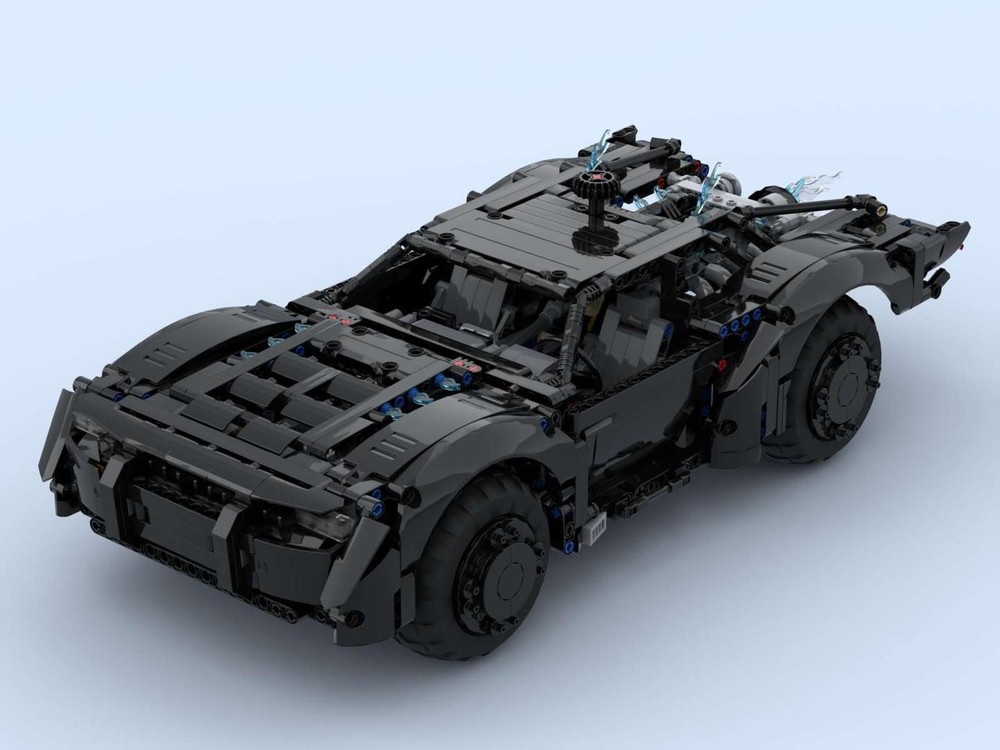 Lego *Upgraded* 2022 Batmobile based on the 42127 Set