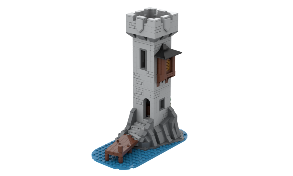 Lego Medieval Island Tower - Second release
