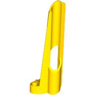 Lego Technic Panel Fairing # 8 Small Long, Large Hole, Side B / Yellow