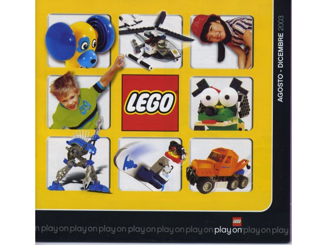 Lego 2003 Large Italian August - December