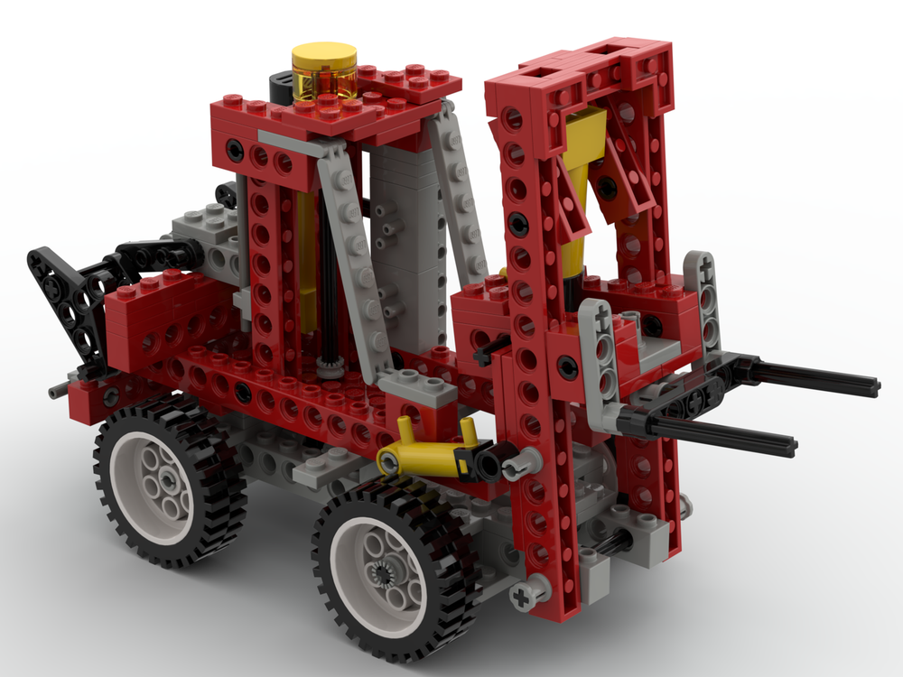 Lego 8837 C Model - Forklift