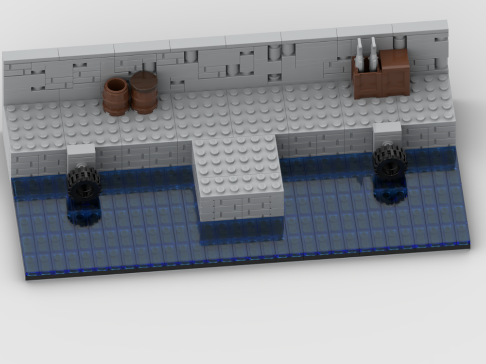 Lego Harbor Jetty