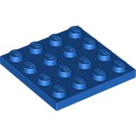 Lego Plate 4 x 4 / Blue