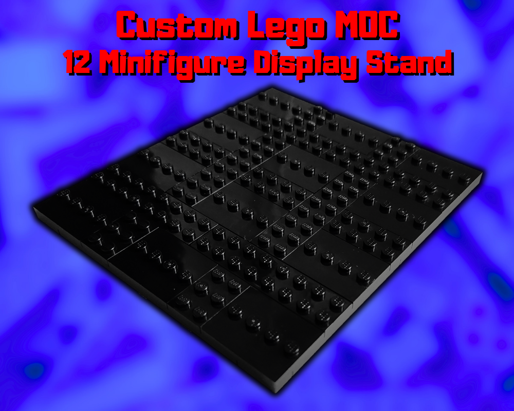 Lego 12 Minifigure Display Stand