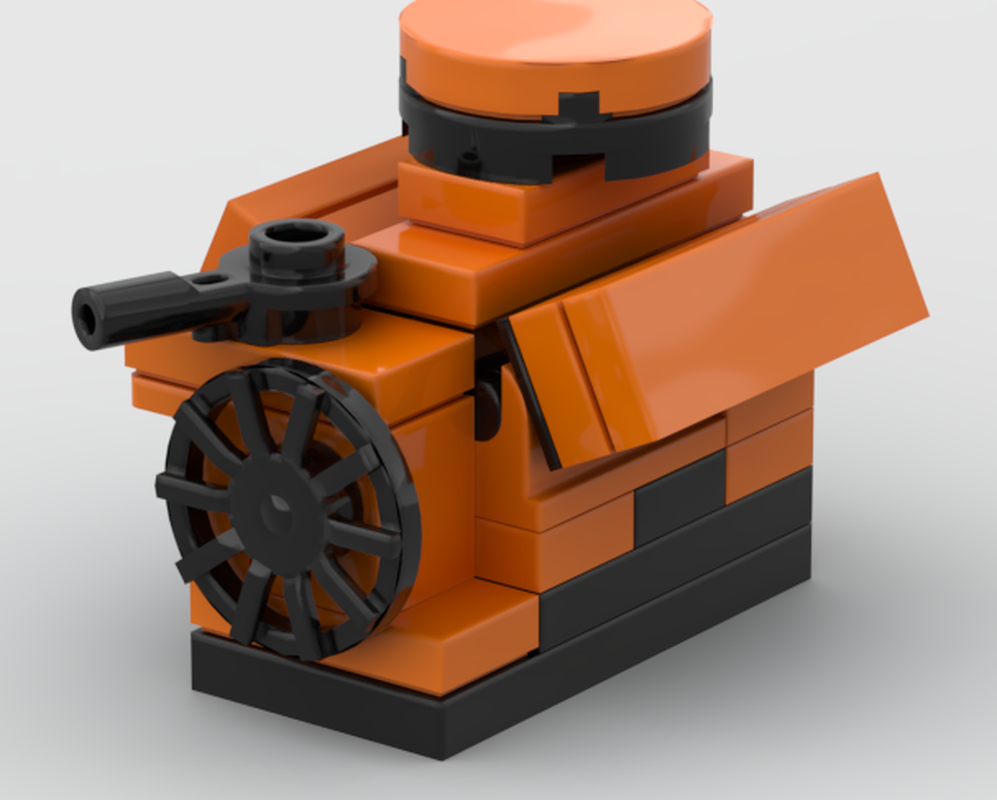 Lego 425 HEMI V8 from Cuda