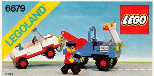Lego Exxon Tow Truck