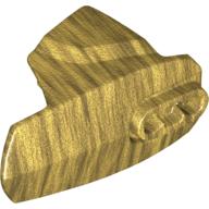 Lego Large Figure Limb Cover, Size 5, Armor with Ball Joint Socket / Pearl Gold