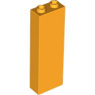Lego Brick 1 x 2 x 5 / Bright Light Orange