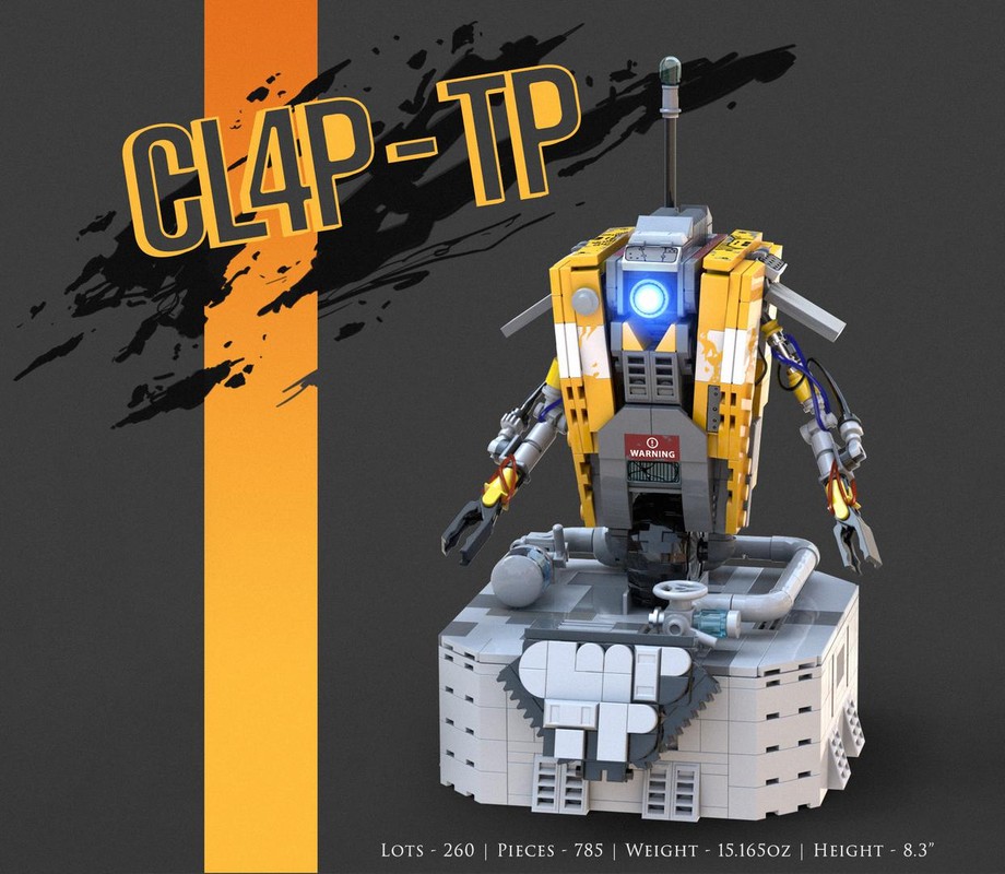 Lego Claptrap (CL4P-TP)