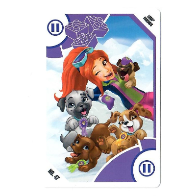 Lego Trading Card, Toys 'R' Us - Friends - II Dogs