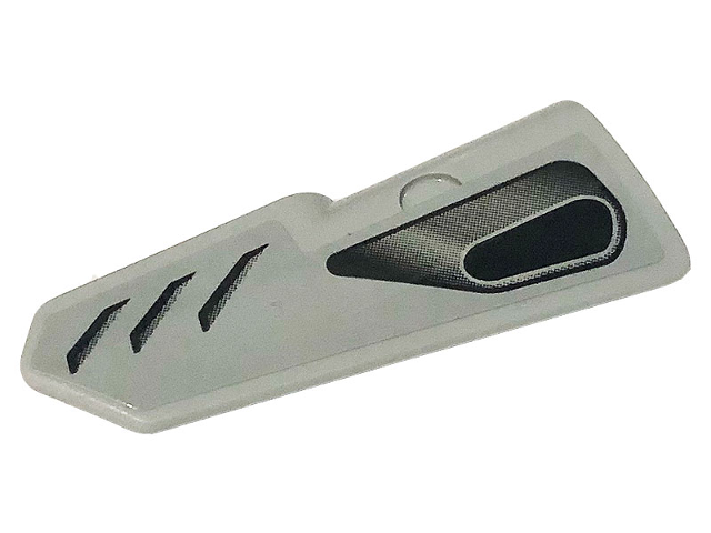 Lego Technic, Panel Fairing #22 Very Small Smooth, Side A with Air Intake Pattern (Sticker) - Set 42107