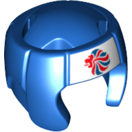 Lego Hat / Helmet, Boxing, Team GB Logo Print