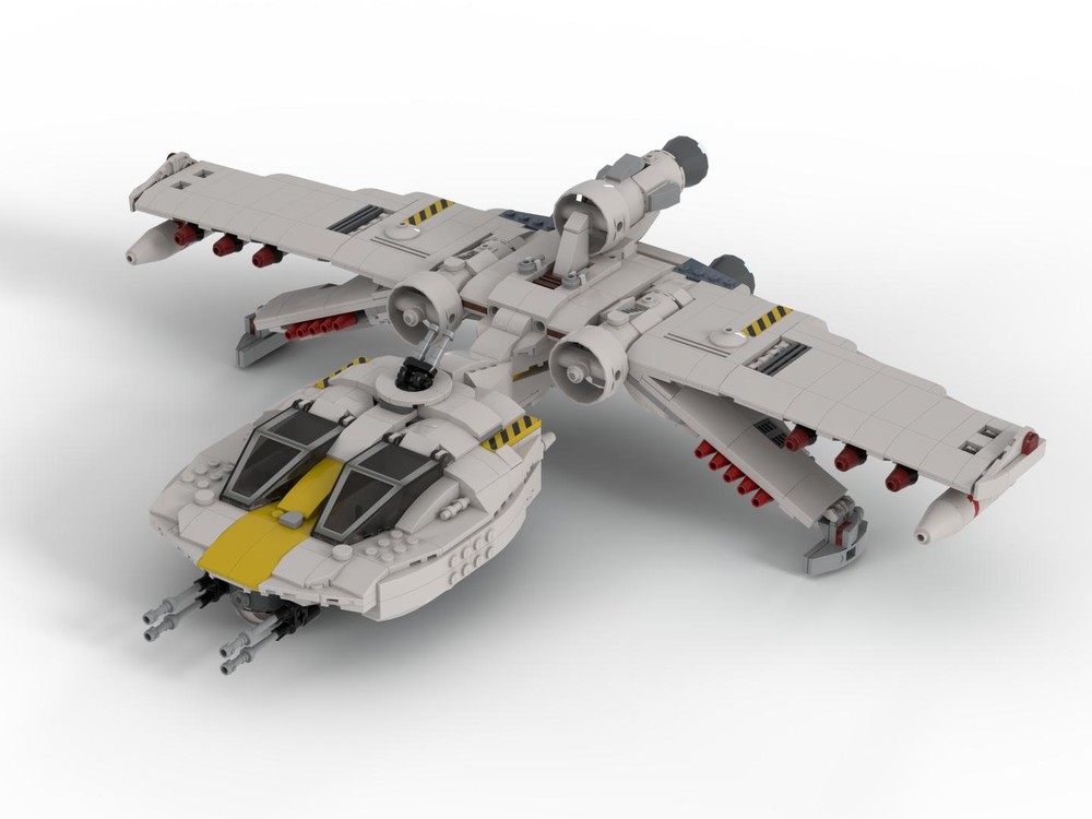 Lego BTL-S8 K-wing assault starfighter / SW Legends / Yellow/default variant
