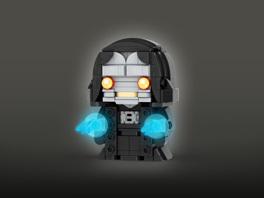 Lego Emperor Palpatine Brickheadz LEGO MOC - Revenge of the Sith