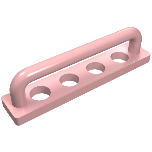 Lego Scala, Equipment, Towel Bar 1 x 5 / Light Salmon