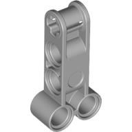 Lego Technic Axle and Pin Connector Perpendicular Double 4L / Light Bluish Gray