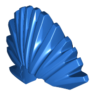 Lego Hair Mohawk / Blue