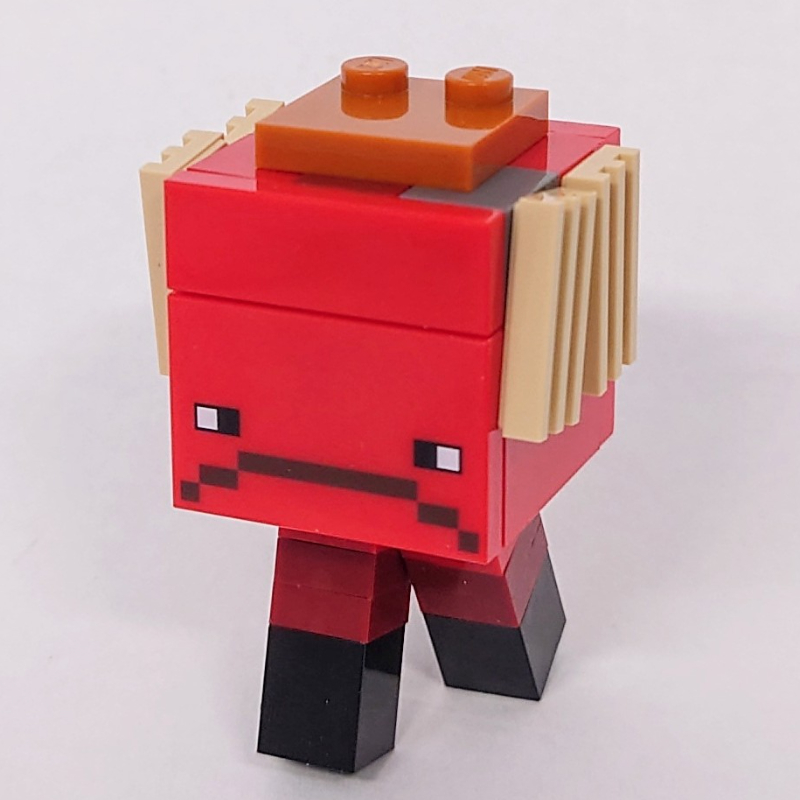 Lego Strider, Black Jumper Plates, Dark Red 1x3 Plate