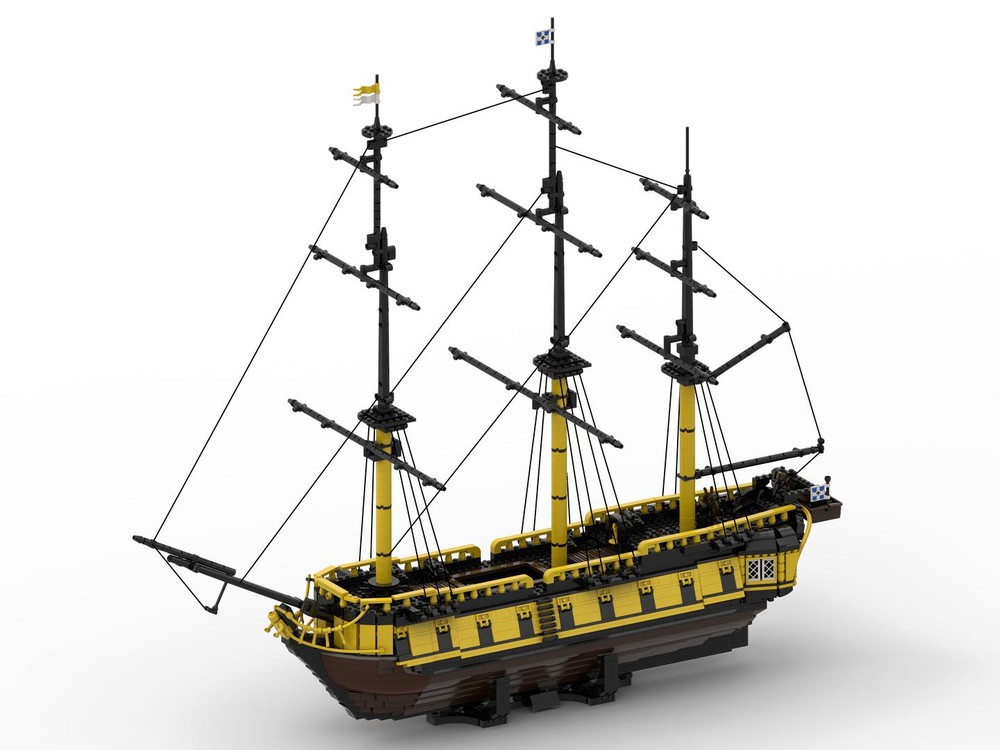 Lego HMS Earl Gruenward PLUS VERSION