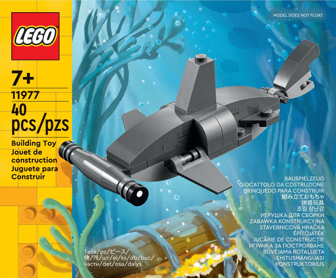Lego Hammerhead Shark