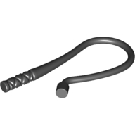 Lego Equipment Whip - Bent / Black