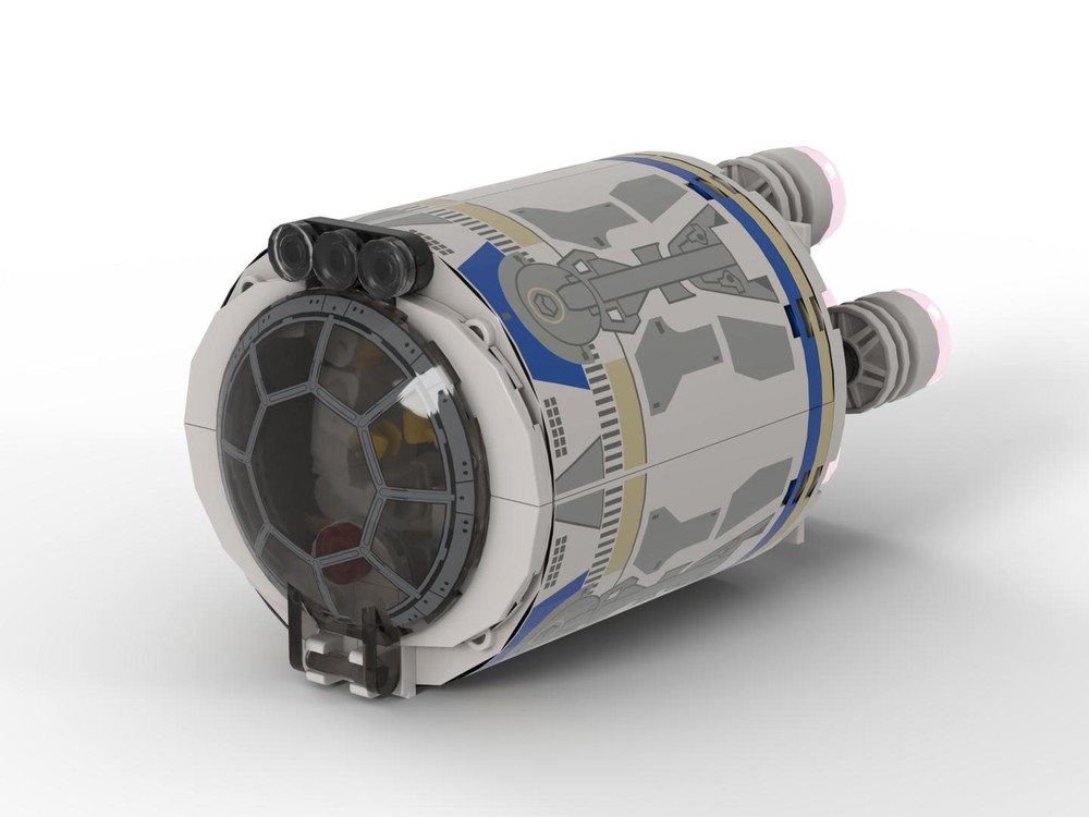 Lego Upgraded Upgraded Nostalgia: 7106 Droid Escape