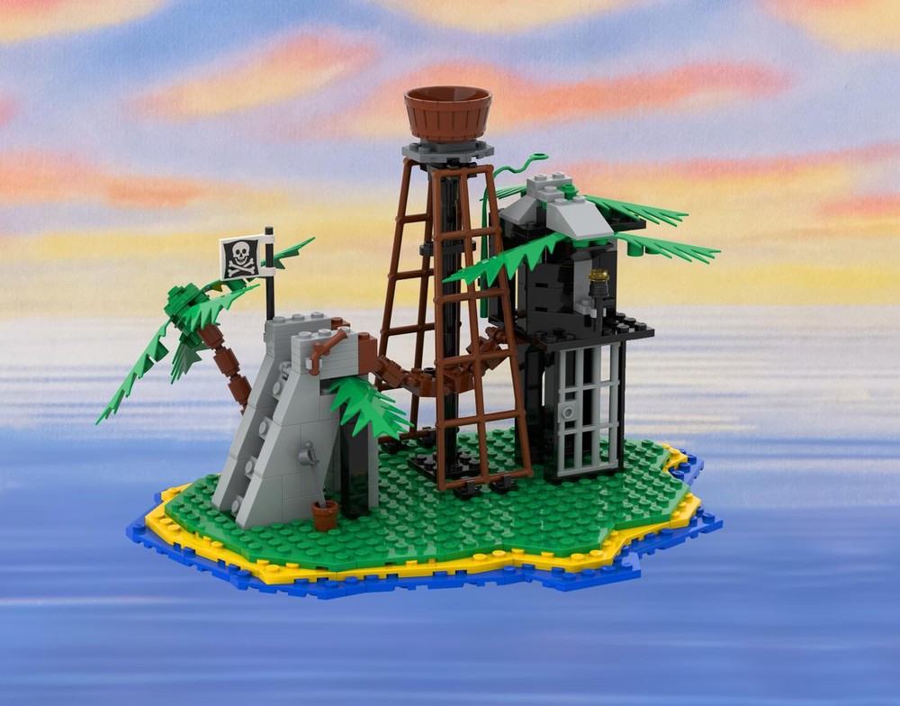 Lego Midi Scale Forbidden Island Pirate