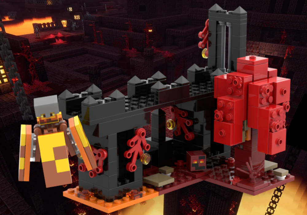 Lego Minecraft Dungeons Nether Fortress