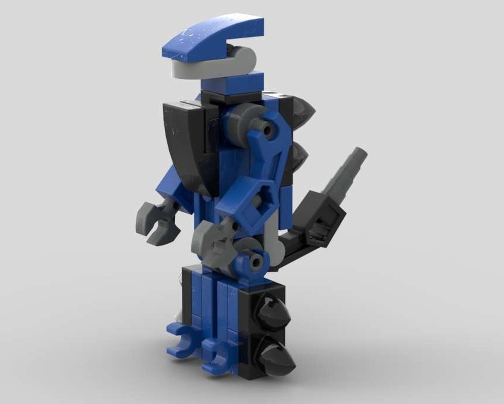 Lego Blue Lizard Transformer