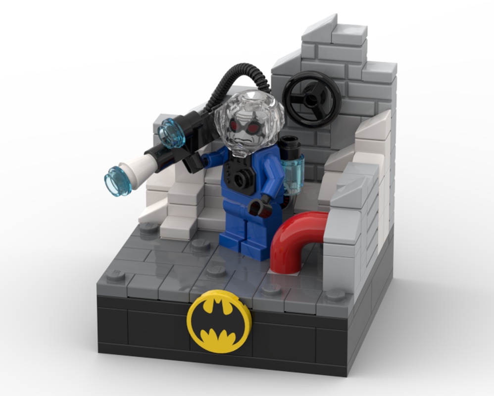 Lego Mr. Freeze stand