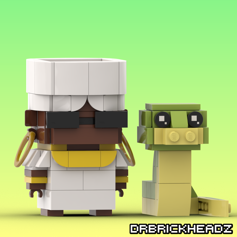 Lego Mama Odie + Juju (Princess and the Frog) Brickheadz