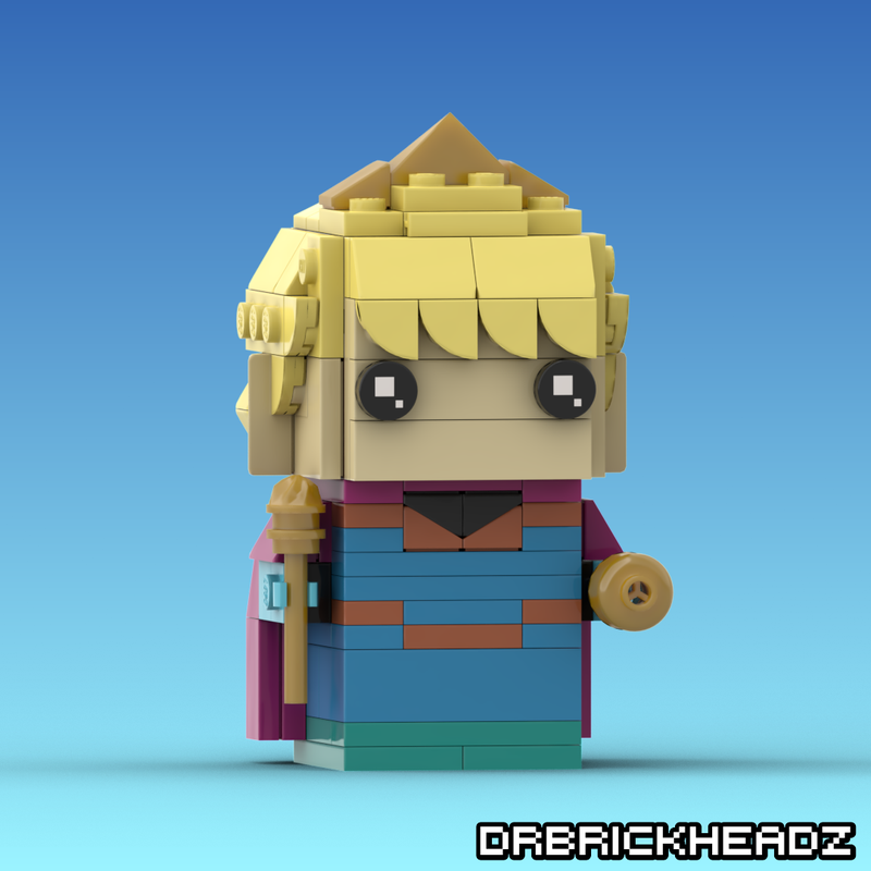 Lego Coronation Elsa (Frozen) Brickheadz