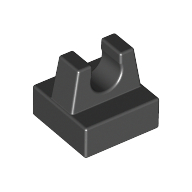 Lego Tile Special 1 x 1 with Clip and Straight Tips
