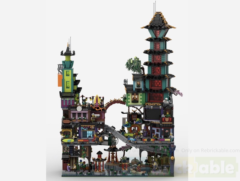 Lego Ninjago City Apartments