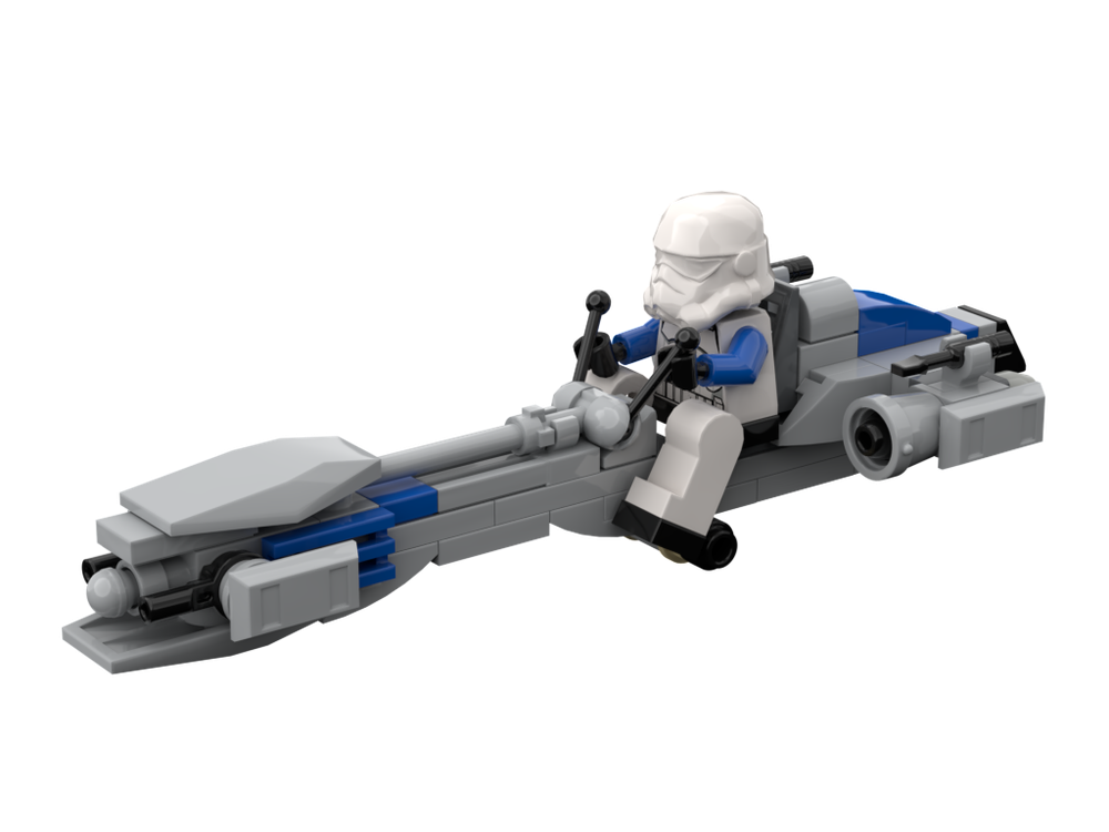 Lego BARC speeder (501st legion) - PERFECT MINIFIG-SCALE