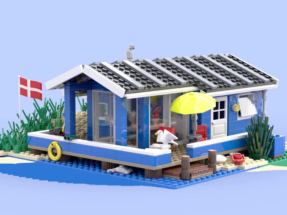 Lego Modular Danish Summer House / Cottage / Cabin