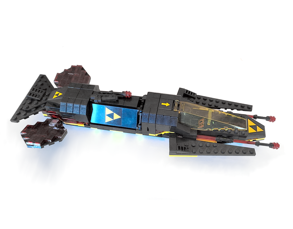 Lego Blacktron Cruiser refit for Renegate