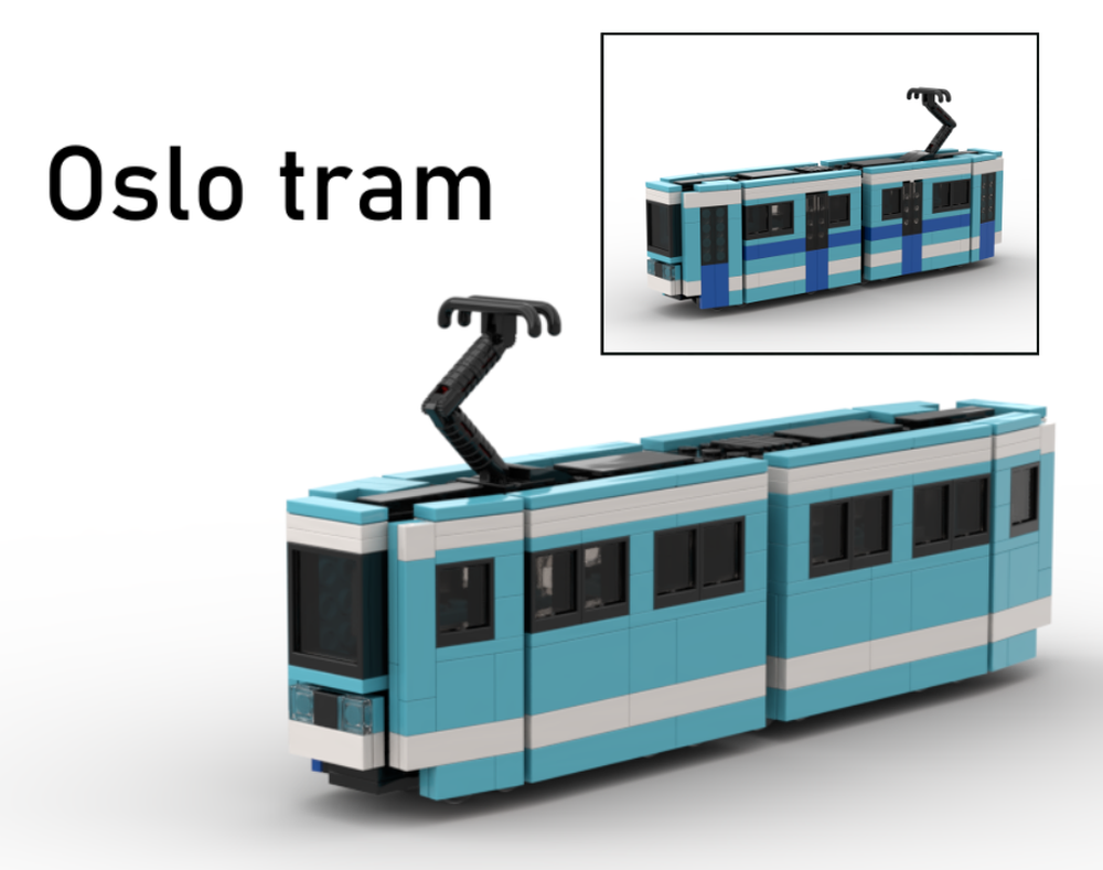 Lego Oslo Tram