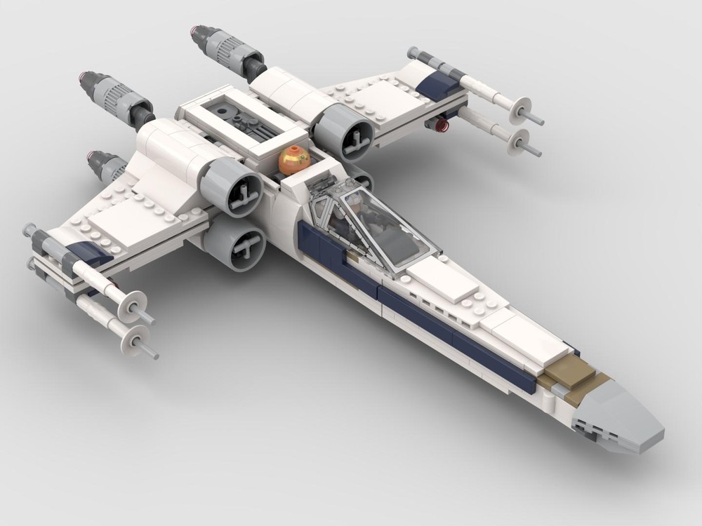Lego Blue Squadron X wing Starfighter