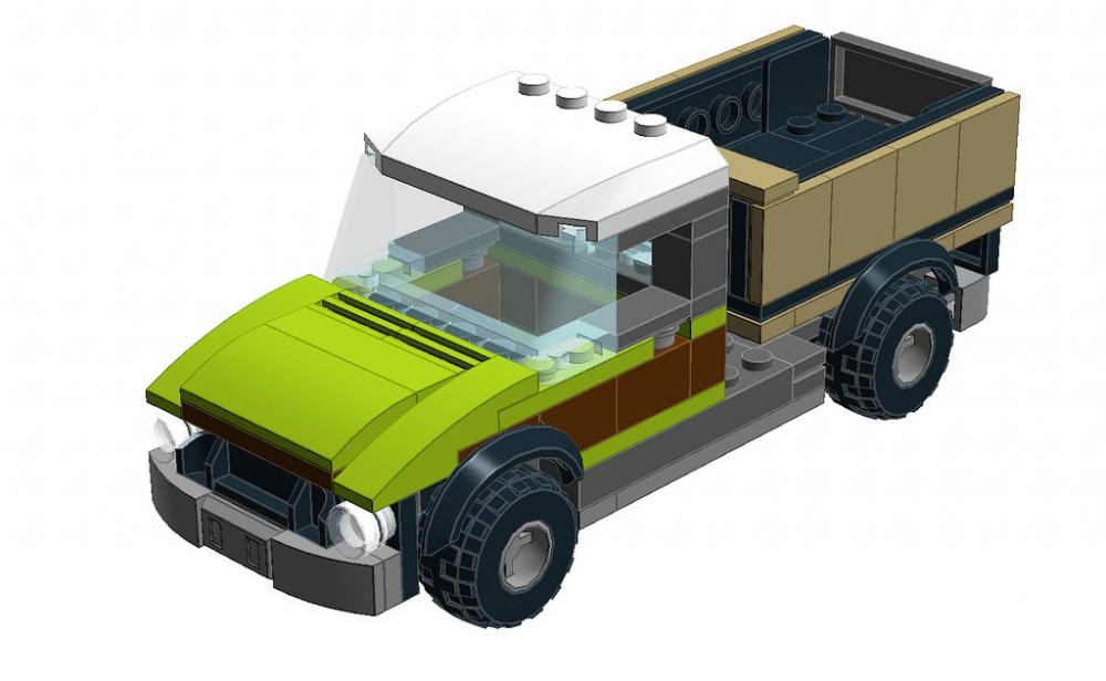 Lego #legocity lime pickup