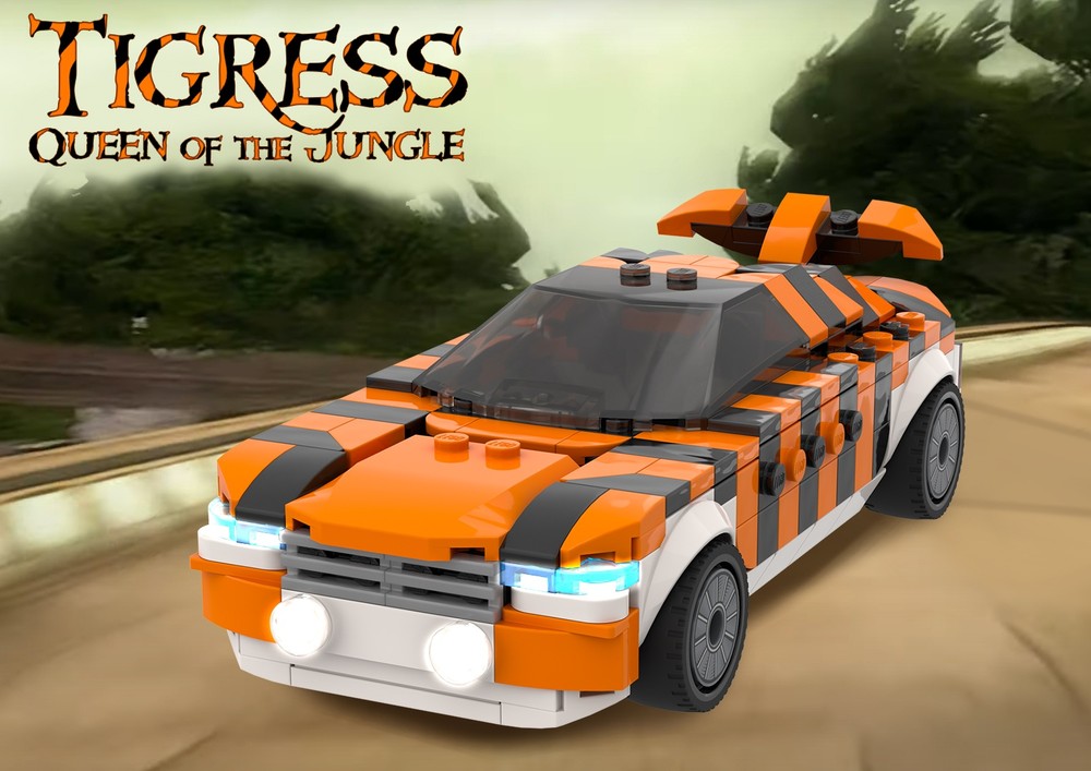 Lego Tigress: Queen of the Jungle