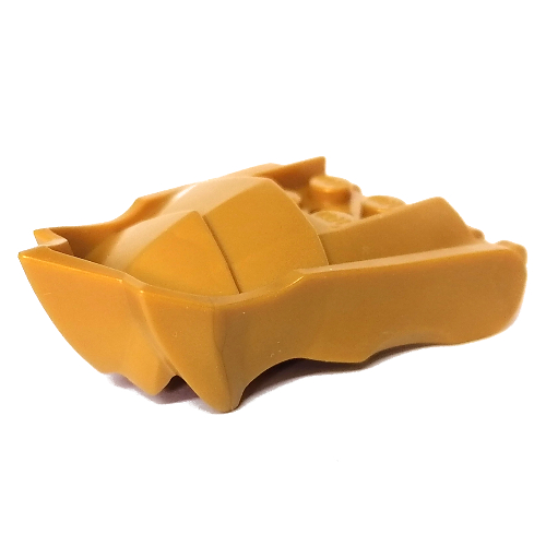 Lego Creature Body Part, Dragon Head Lower Jaw with Pointy Chin / Dark Purple