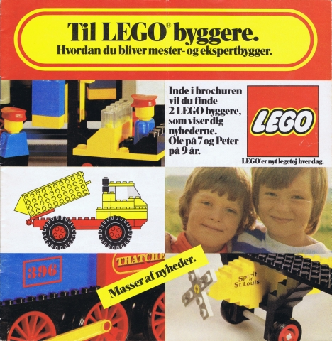 Lego 1976 Large Danish Til LEGO byggere (98416-Da)