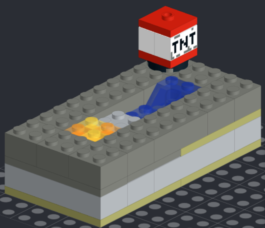 Lego Cobblestone generator