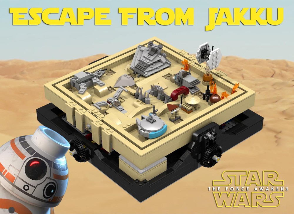 Lego Escape From Jakku Maze