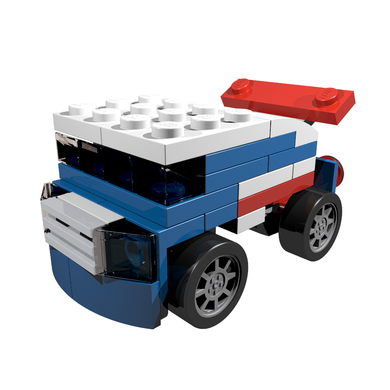 Lego 31027 Dakar truck 1
