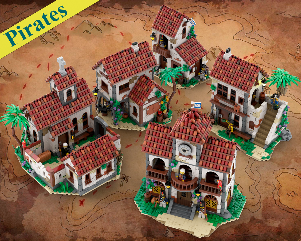 Lego Pirates Town Bundle (Part A)