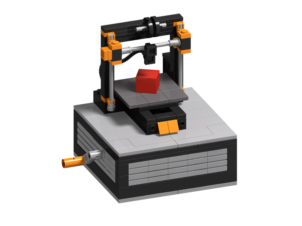 Lego Kinetic Prusa 3D printer